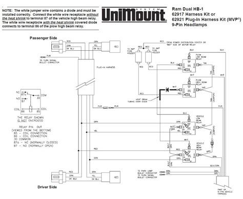 Rapid blinking indicates that a turn signal is burnt out on your 2004 chevrolet venture ls 3.4l v6. Western Ultramount Wiring Diagram