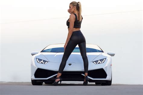 Lamborghini Huracan And Sexy Girl Photoshoot