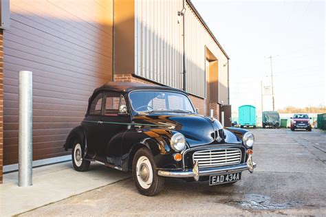 Morris Minor 1000 In The Workshop Bridge Classic Cars