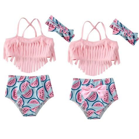 Toddler Baby Girls Summer Beach Wear Swimwear Hot Sale Baby Girls