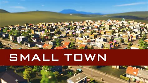 City Skylines Small Town Ep1 Youtube