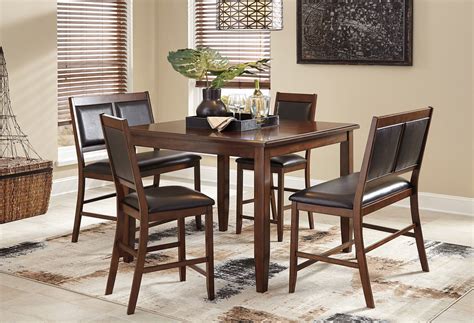 Meredy 5 Piece Counter Height Dining Set By Signature Design By Ashley