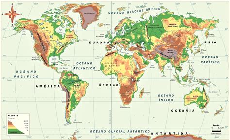 Planisferio Ou Mapa Mundi Geografia Total Images Images