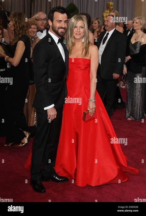 Justin Theroux And Jennifer Aniston 85th Academy Awards Arrivals Dolby