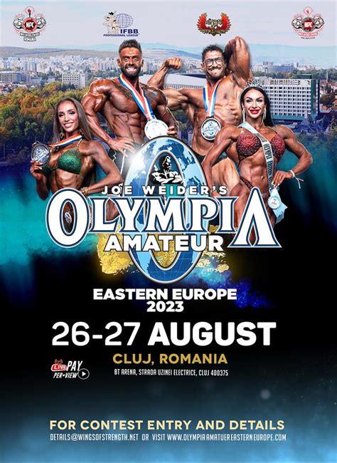 2023 Npc Worldwide Olympia Amateur Eastern Europe Npc News Online