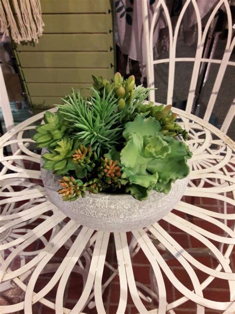 Pin By Natalie Radion On Silk Floral Arrangements Silk Succulent