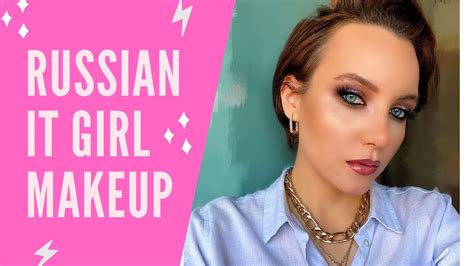 Russian It Girl Dramatic Makeup Tutorial Russian Full Glam Youtube