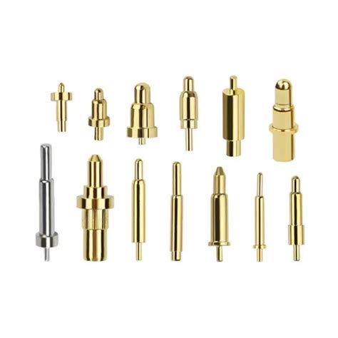 Factory Direct Gold Brass Electronic Contact Test Probe Pogo Pin China Pogo Pin Connector And