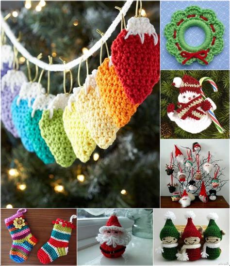 free christmas crochet patterns ornaments