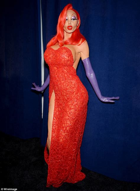 seal took me by helicopter. Heidi Klum Goes Over the Top with Jessica Rabbit Halloween ...