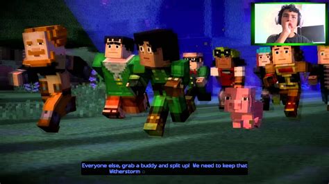 Minecraft Story Mode Episode 3 The Last Place You Look Part 3 Ending Playthrough Youtube