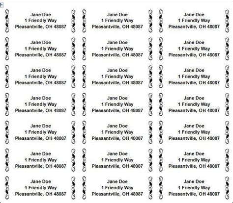 Free avery® template for microsoft® word, address label 5160, 8160. 28 Download Avery Label Template 5160 in 2020 | Address ...