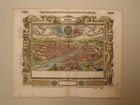 Europe Map Italy Firenze S Münster Florentz 1581 1600 Catawiki