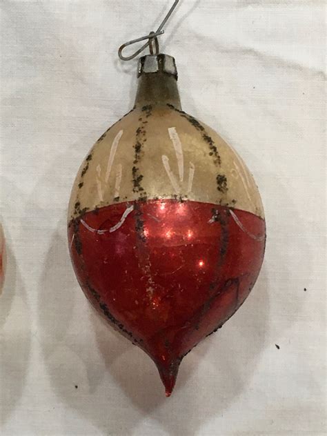 Antique Teardrop Ornament Christmas Bulbs Christmas Ornaments Ornaments