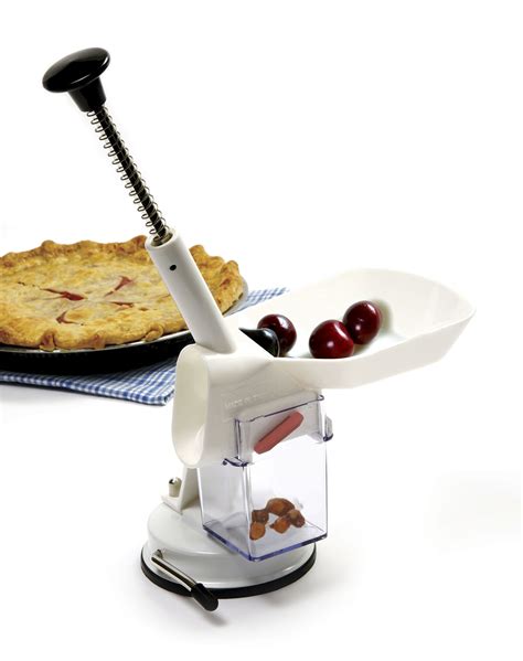 deluxe cherry pitter with suction base ventures intl
