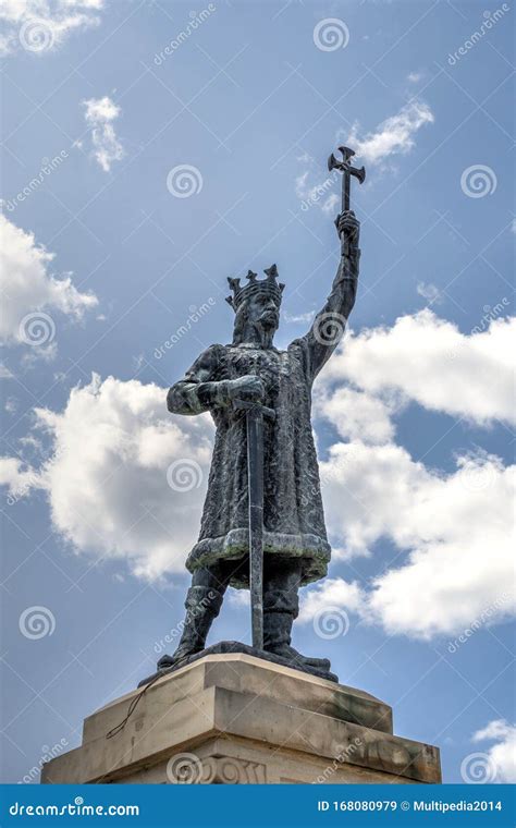 Monument To Stefan Cel Mare In Chisinau Moldova Editorial Stock Image