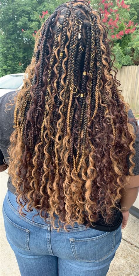 6 Fine Beautiful Boho Box Braids