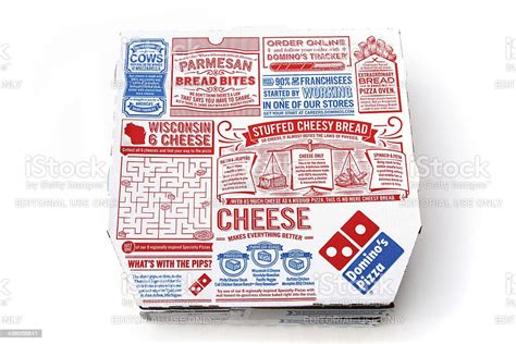 Dominos Pizza Box Stock Photo Download Image Now Dominos Pizza