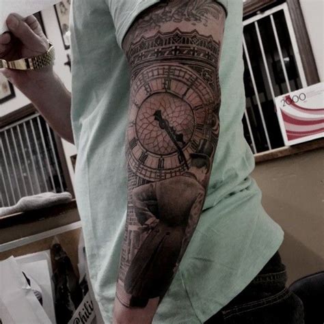 Early inspirations included comic books, video games, skateboard decks and other pop culture related art. A Big Ben tattoo sleeve by artist Freddy Negrete ...