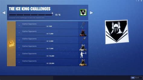 Fortnite Season 7 Zenith Lynx And The Ice King Challenges And