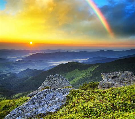 Rainbow Mountains Stock Photos Pictures And Royalty Free Images Istock