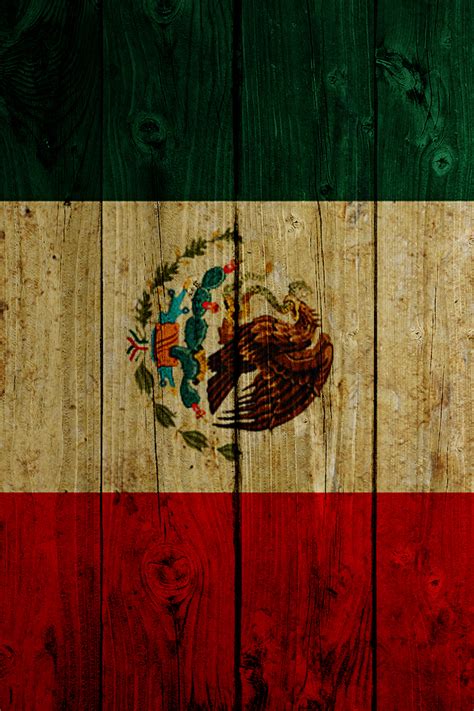 The mexican flag is a vertical triband with in the center an enblem. 49+ Mexican Flag Wallpaper iPhone 6 on WallpaperSafari