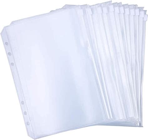 Uk A5 Filofax Plastic Pockets