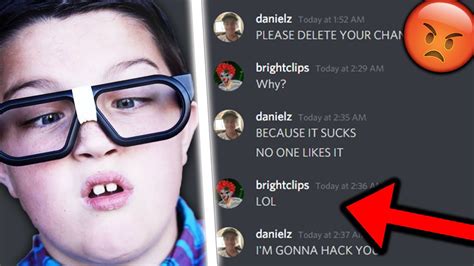 Trolling A Angry Nerd On Discord He Raged Youtube