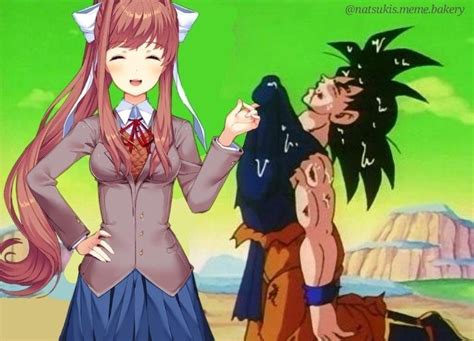 Monika Vs Goku Ultra Instinct Anime Top Arc Dragonballz Amino