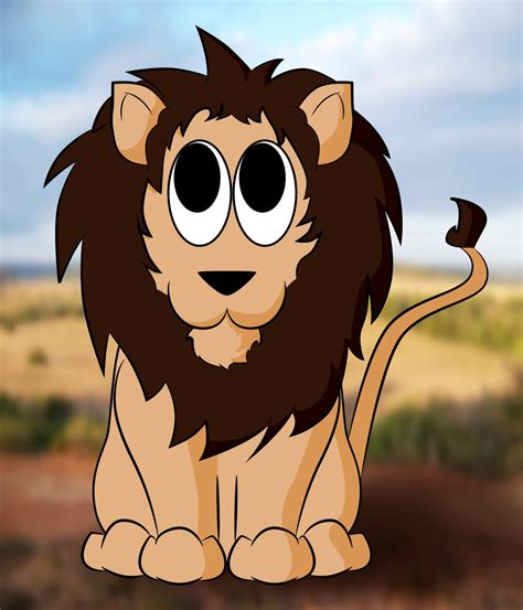 How To Draw A Lion Cartoon Crazyscreen21