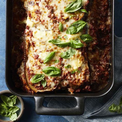 No Noodle Eggplant Lasagna Recipe Eatingwell