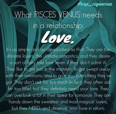 What Is Venus In Pisces Attracted To Ouestny Com