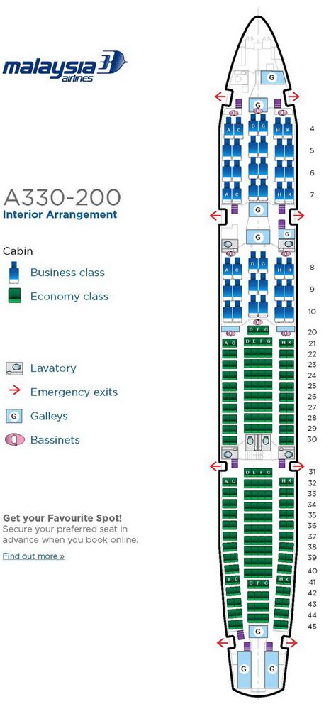 Malaysia Airlines Aircraft Seatmaps Airline Seating Maps And Layouts