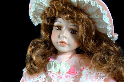 Porcelain Doll Dan Dee Collector S Choice Victorian Pink Dress 16 Inch Bisque Porcelain
