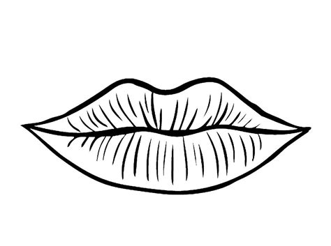 Colouring Pages Of Lips Pin On Coloring Pages Waldo Harvey