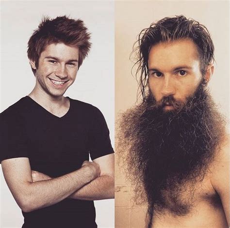 Men With And Without Beards 19 Pics