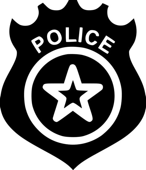 Police Badge Svg Png Icon Free Download 558873 Onlinewebfontscom