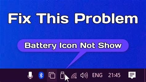 Fixed Battery Icon Missing Or Grayed Out From Taskbar In Windows 10 Or