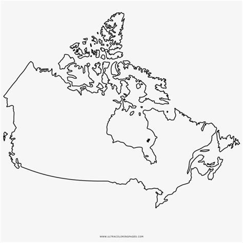 Canada Map Coloring 1000x1000 Png Download Pngkit