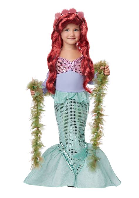 Girls Mermaid Toddler Costume