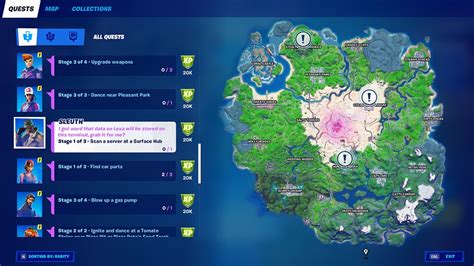 Fortnite Surface Hub Locations Where To Scan A Server