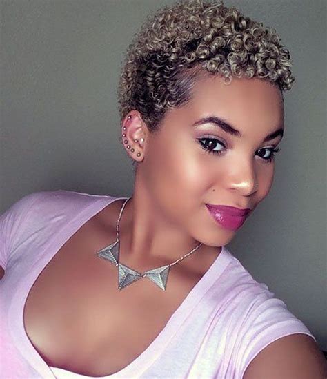 Stylish Short Haircuts Ideas For African American Women 40
