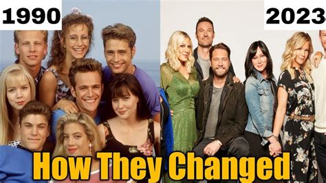 Beverly Hills 90210 Cast Then And Now 33 Years After 1990 2023 Youtube