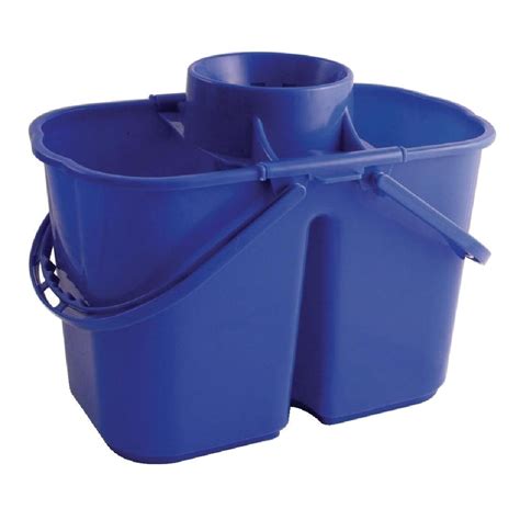 Double Mop Bucket & Wringer Blue