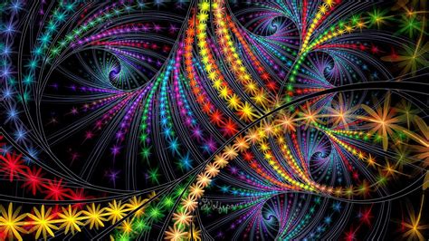 Colorful Trippy Fractal Hd Abstract Wallpapers Hd Wallpapers Id 61141