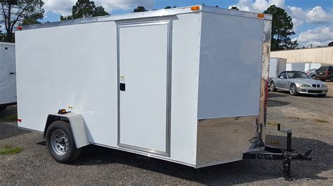 7x14 Enclosed Trailer Factory Direct Prices Make My Trailer