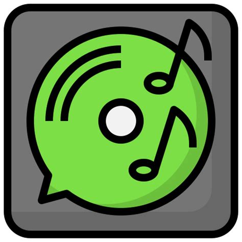 Music Surang Lineal Color Icon