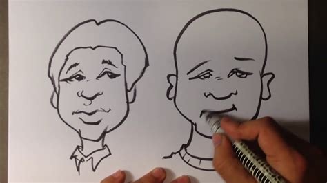 How To Draw A Caricature From A Photo Can Always Be Corrected By