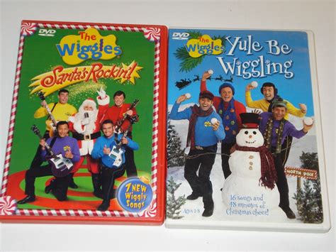 Lot Of 2 The Wiggles Dvds The Wiggles Santas Rockin And Yule Be