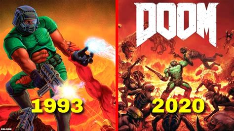 Evolution Of Doom Games 1993 2020 L Ealham Youtube